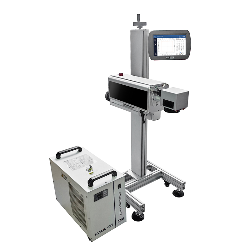 High-Accuracy 3W UV Laser Marking Machine Industrial Flying UV Laser Marking Printer High Speed Laser System for Date and Batch Coding