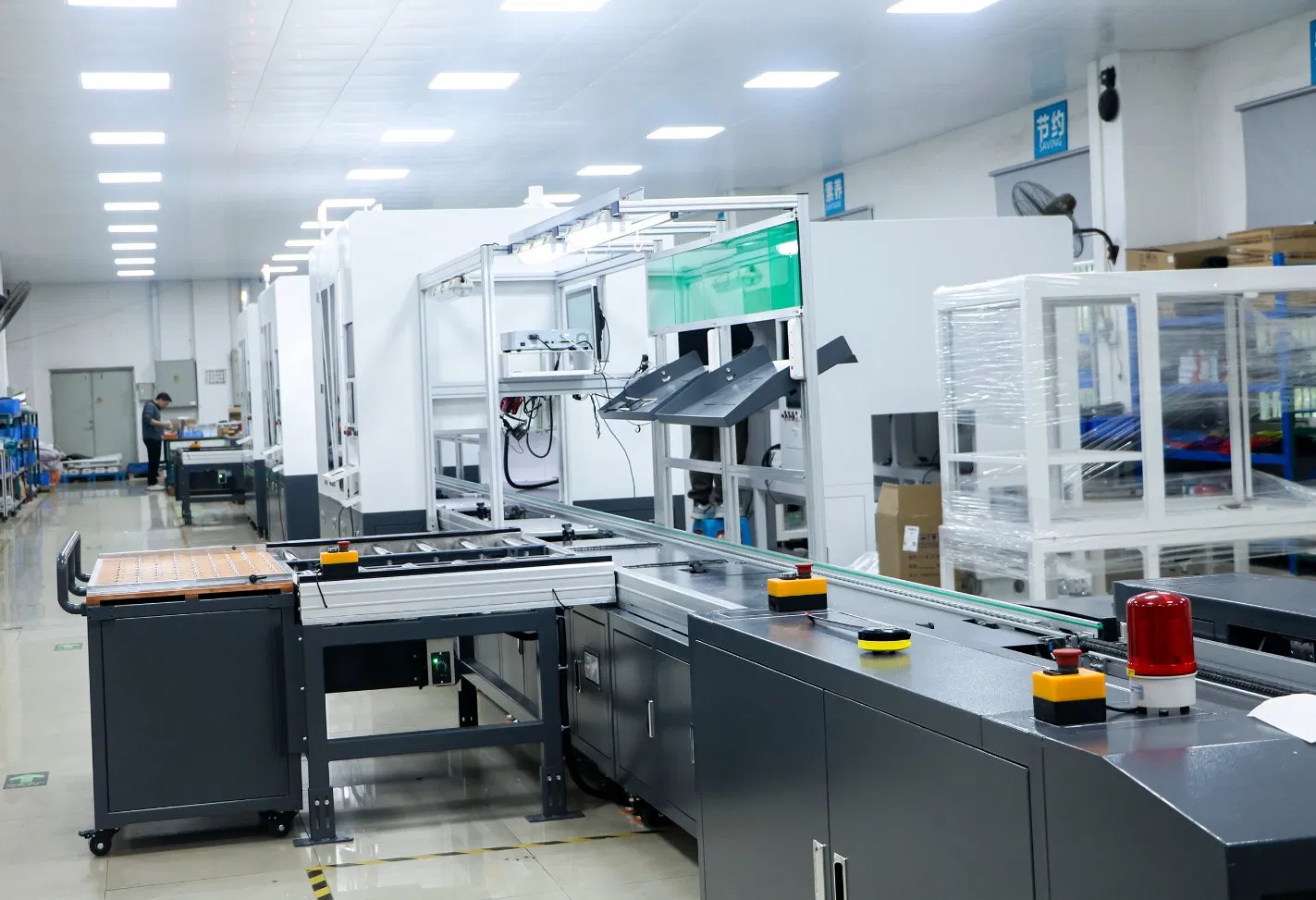 Automated Module Line Laser Welding Prismatic Li-ion Battery Manufacturing