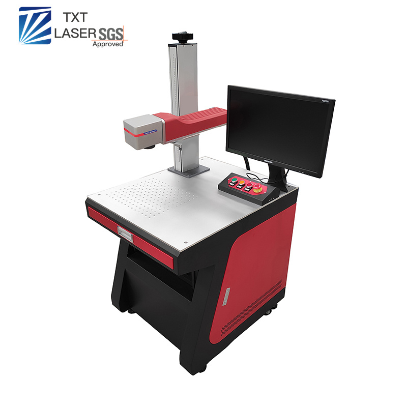 20W 100W Fiber Laser Engraving Marking Metal Machine Equipment