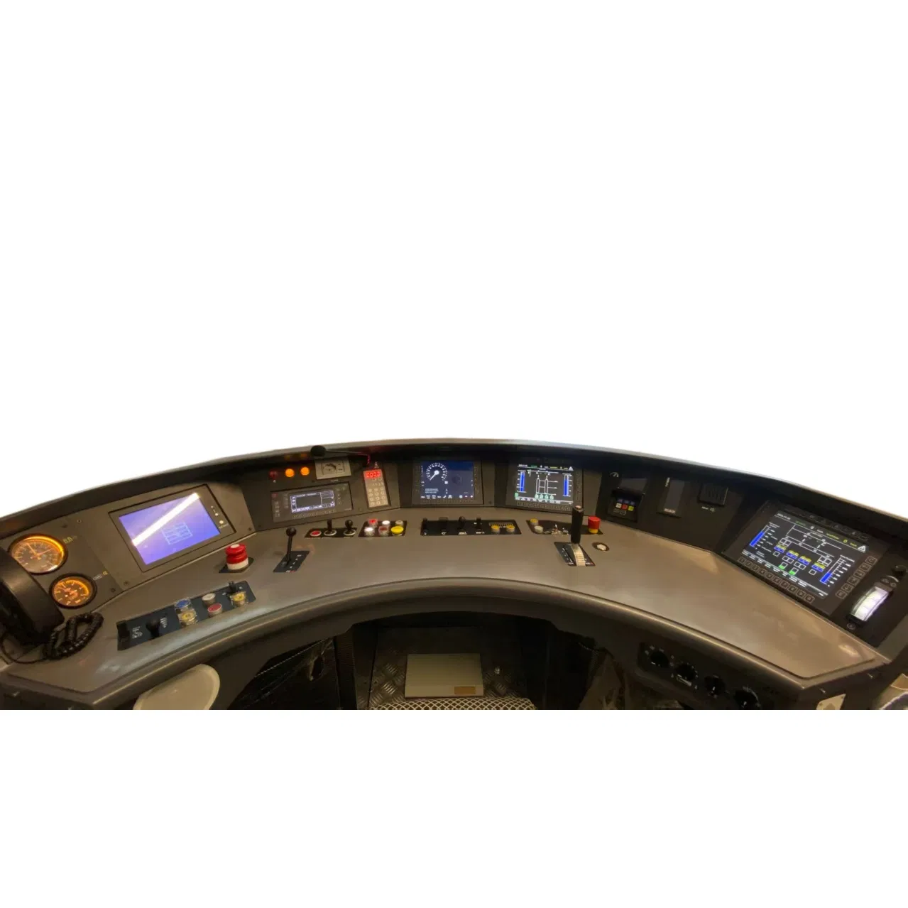 Rail Transit Simulation System with Control Cabinet Design