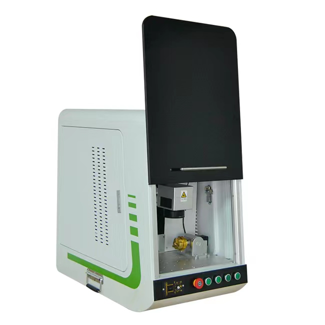Ra Factory Direct Sales Rotary Laser Marking/Printing/Engraving Equipment for Plastics/Electronics