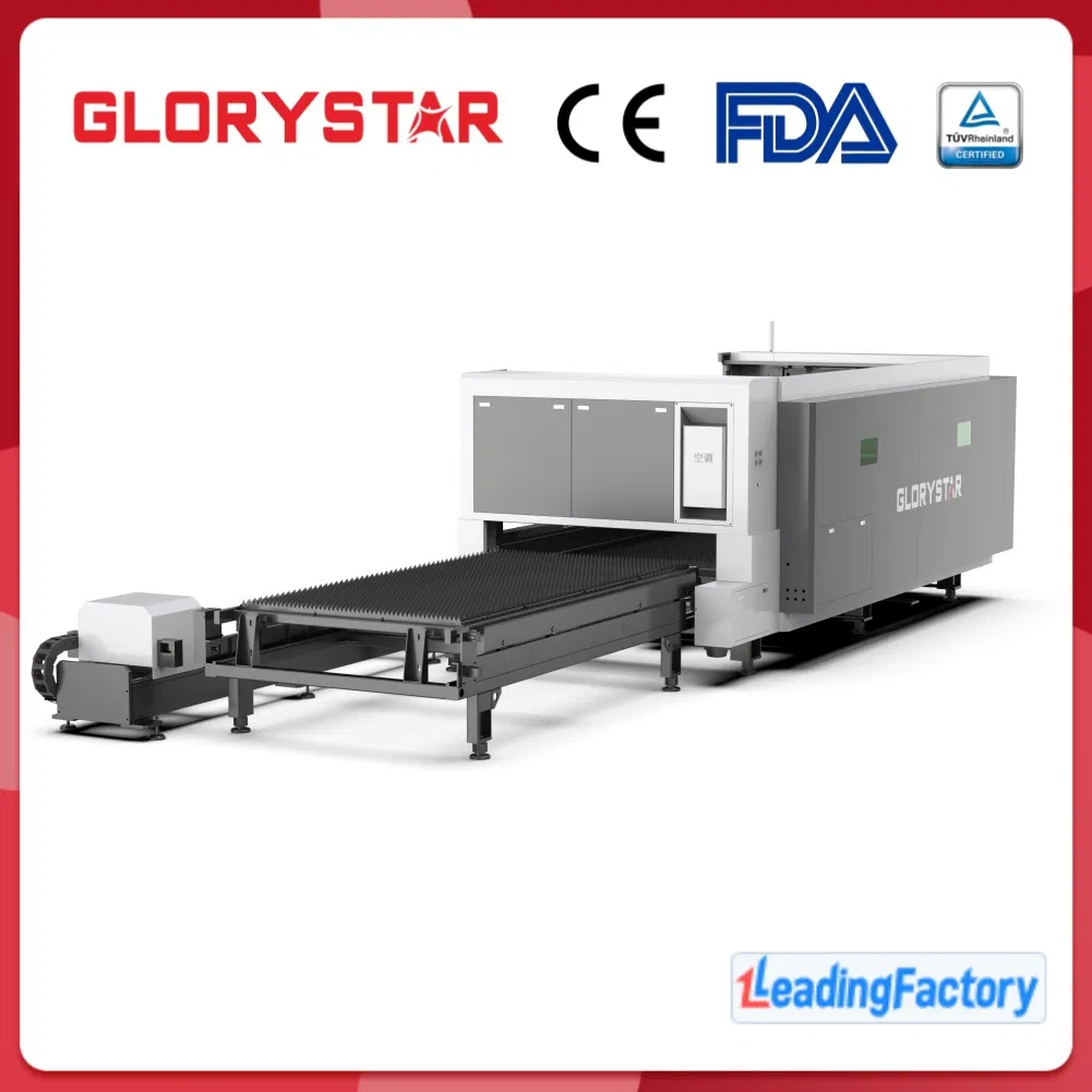 Glorystar Laser Dual-Use Enclosed Fiber Laser Cutting System