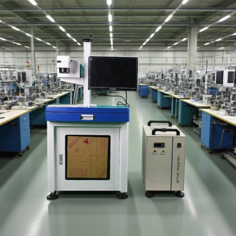 LS-Z359 Automatic UV Laser Marking Machine UV Laser Engraver Desktop Fiber Laser Marking Equipment