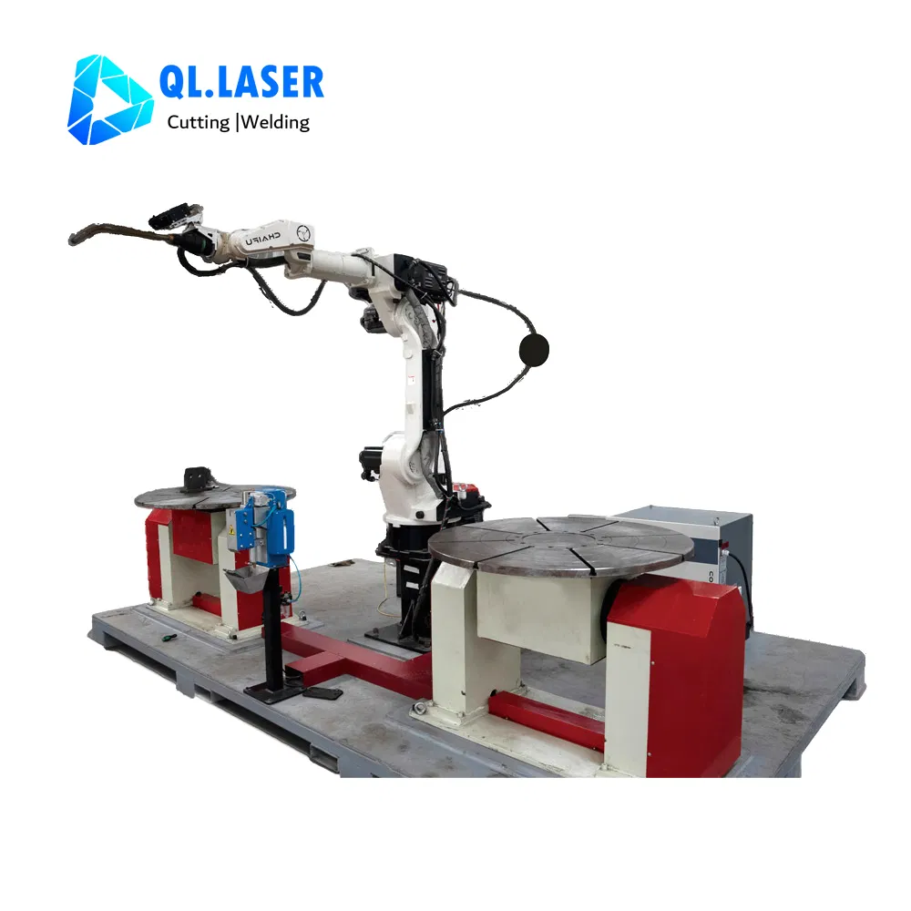 Advanced Technique Robotic Weld Cell for Steel Structure Industy with 3D Scanning Function