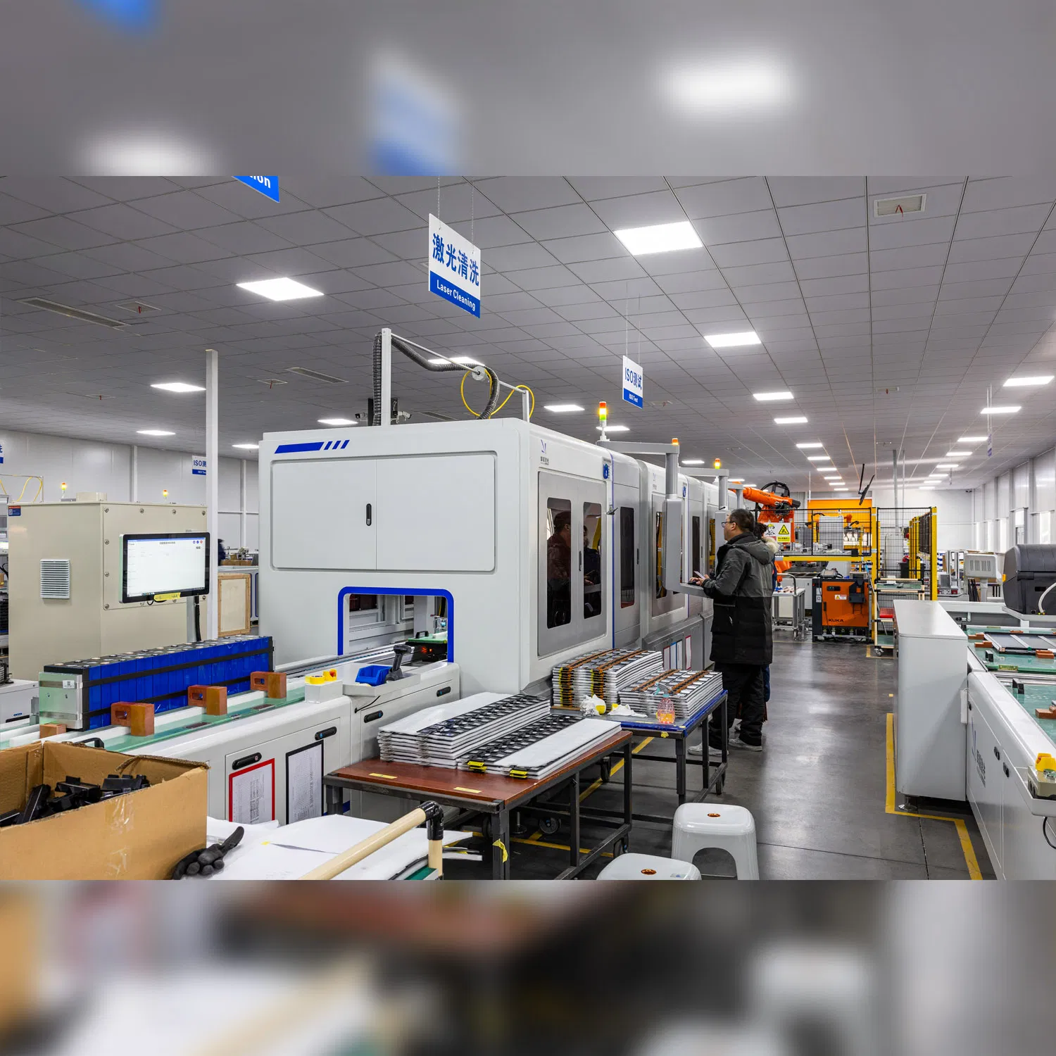 Premium Quality 12ppm High-Speed Automated Laser Welding Machine for Battery Pack Production