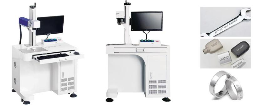 Desktop 20W 30W Fiber Laser Marking Equipment