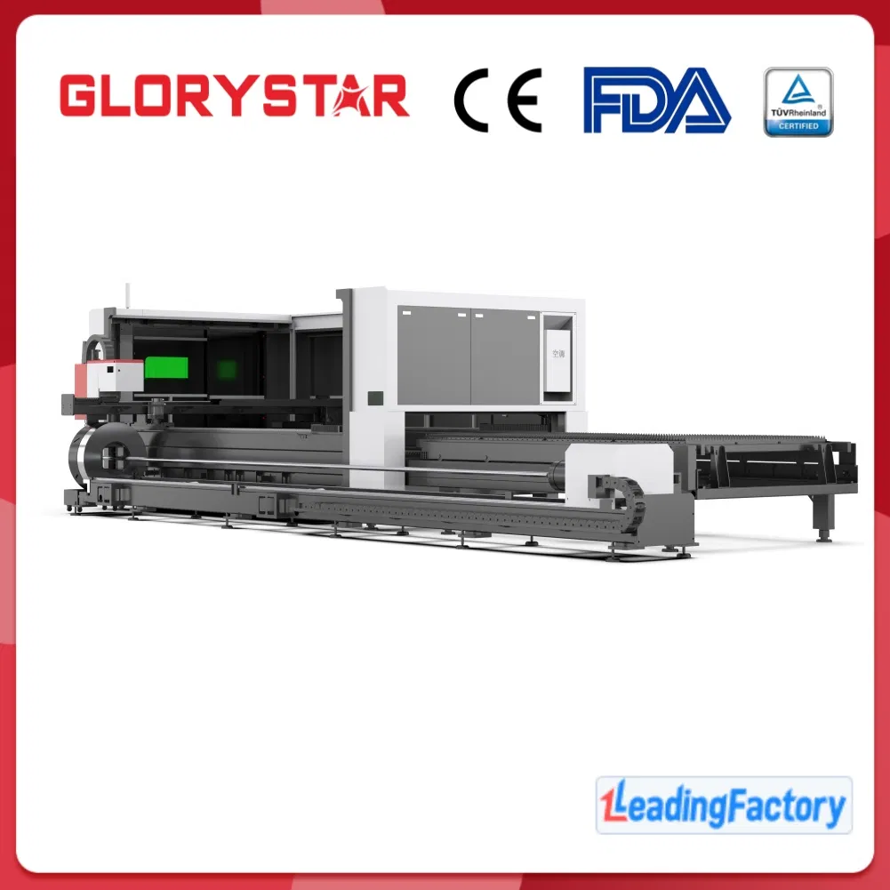 Glorystar Laser Dual-Use Enclosed Fiber Laser Cutting System