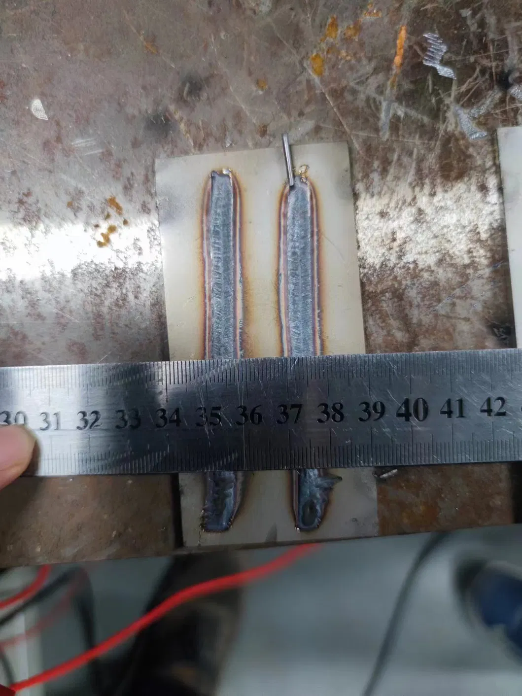 Welding Sample Display