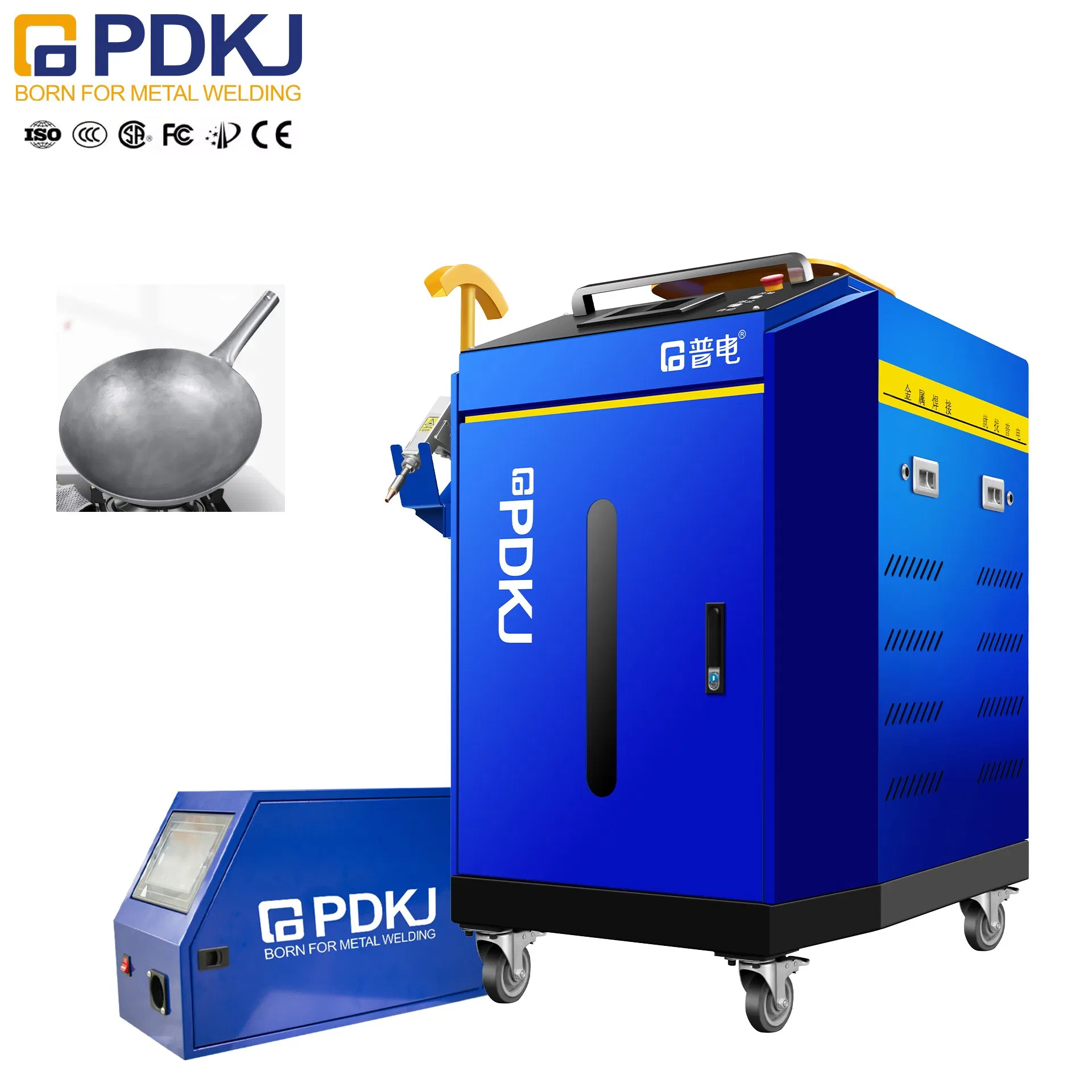 3000W Low-Spatter Design 3 in 1 Laser Welding Machine Handheld Laser Welding Equipment for Stainless Steel Furniture Manufacturing