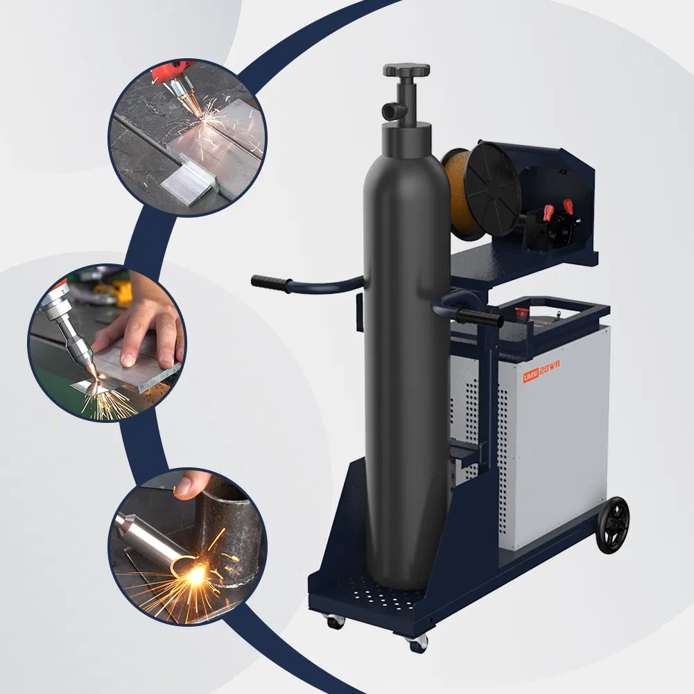 High-Power 1500W Portable Laser Welding System with Cart