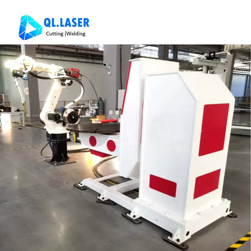 Advanced Technique Robotic Weld Cell for Steel Structure Industy with 3D Scanning Function