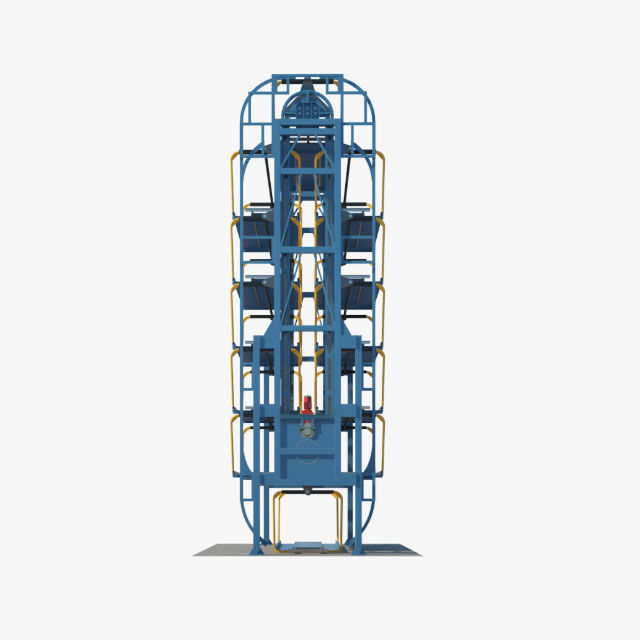 CE Certificate Smart Mechanical Multi Level Tower Vertical Circulation Rotary Parking System