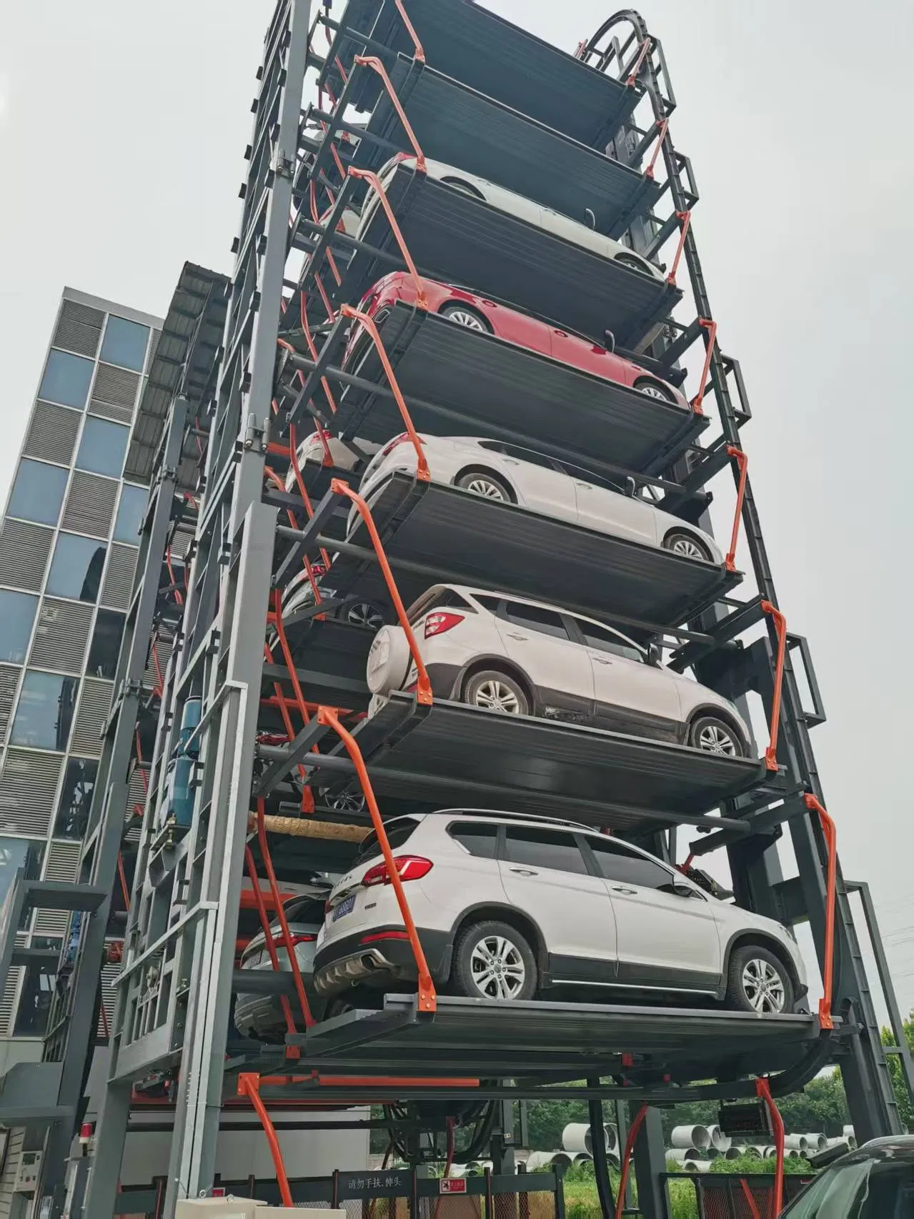 Vehicle Equipment Automatic Multi-Storey Tiered Automatic Vertical Rotary Smart Car Parking System