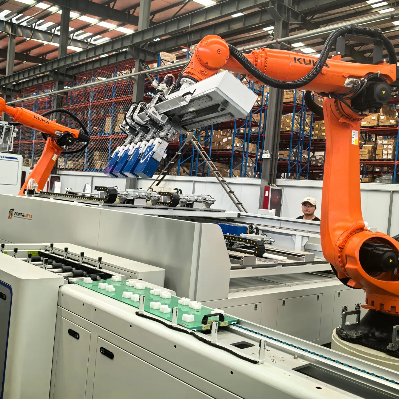 Customized Automated Laser Welding Solution for EV Production Line