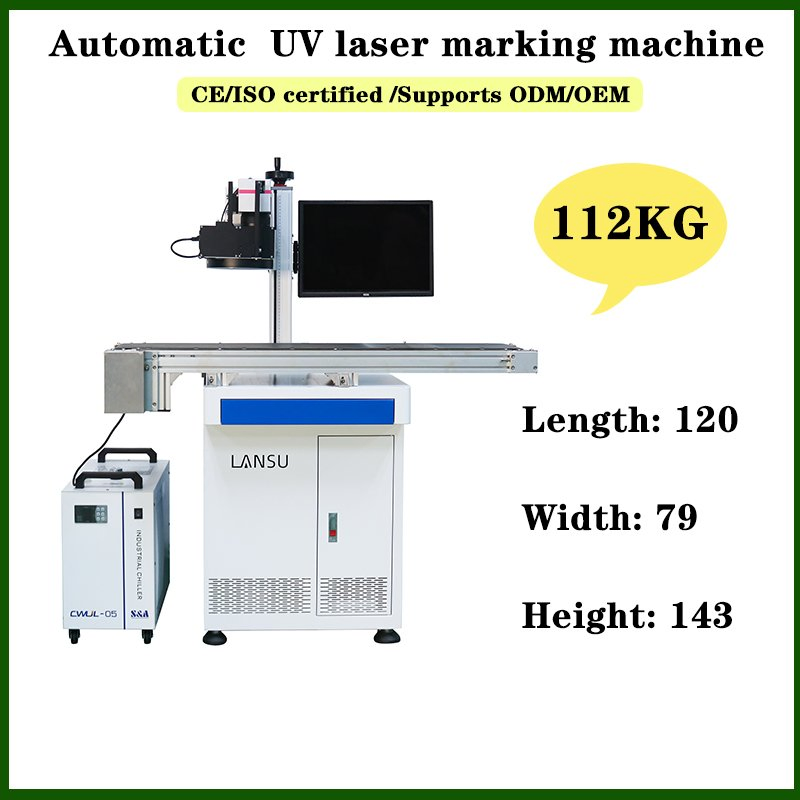 Lansu 3W UV Vision Laser Engraving System for Plastic Parts