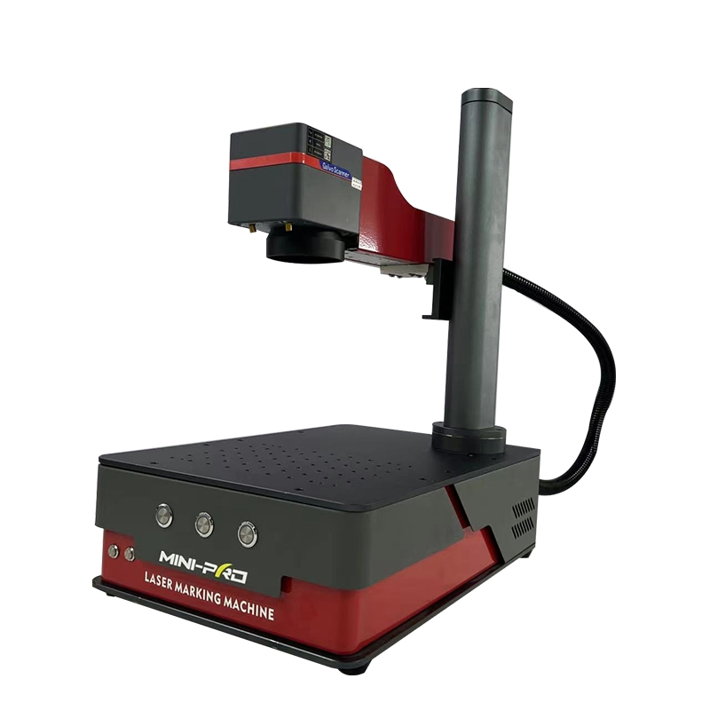 Mini Portable Fiber Laser Marking Machine with 20W-30W Power, Designed for Metal and Jewelry Logo Engraving, China-Made Distributor Price