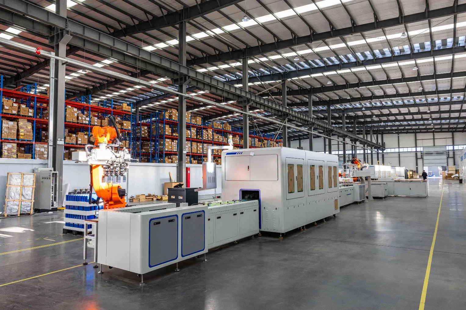Automated Battery Pack Production Line with Laser Welding for Ess Solutions