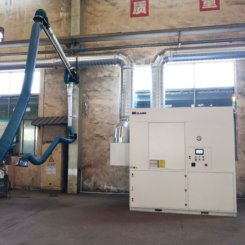 Industrial Welding Fume Exhaust System Plasma Laser Cutting Fume Extractor