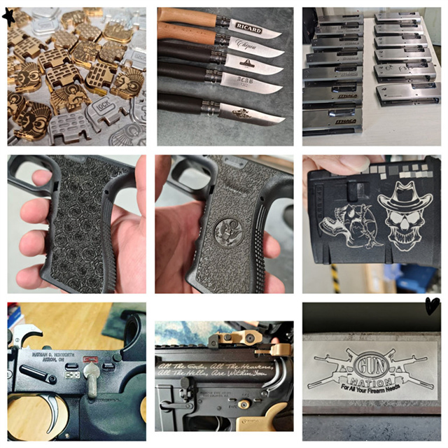 Fiber 2.5D Laser Marking Machine - Deep Engraving on Planar Metals - Relief Engraving