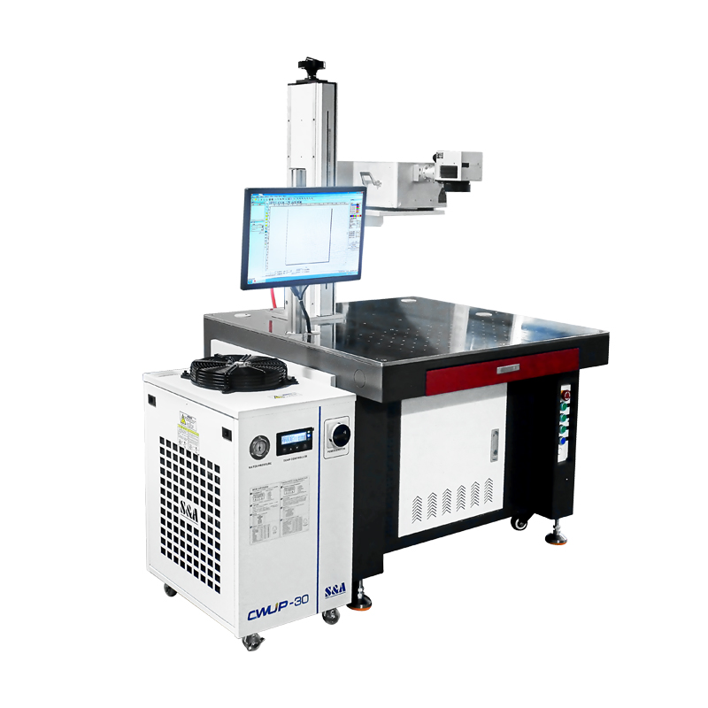 Mini Fiber UV Picosecond Laser Marking Machine for Biopsy Puncture Needle Cannula Tissue Medical Devices Udi Code Tube Appliance Instruments Printing