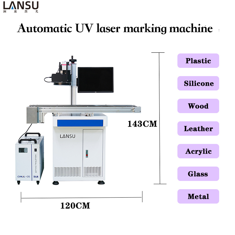 Lansu UV Laser Marking Equipment for Industrial Product Coding
