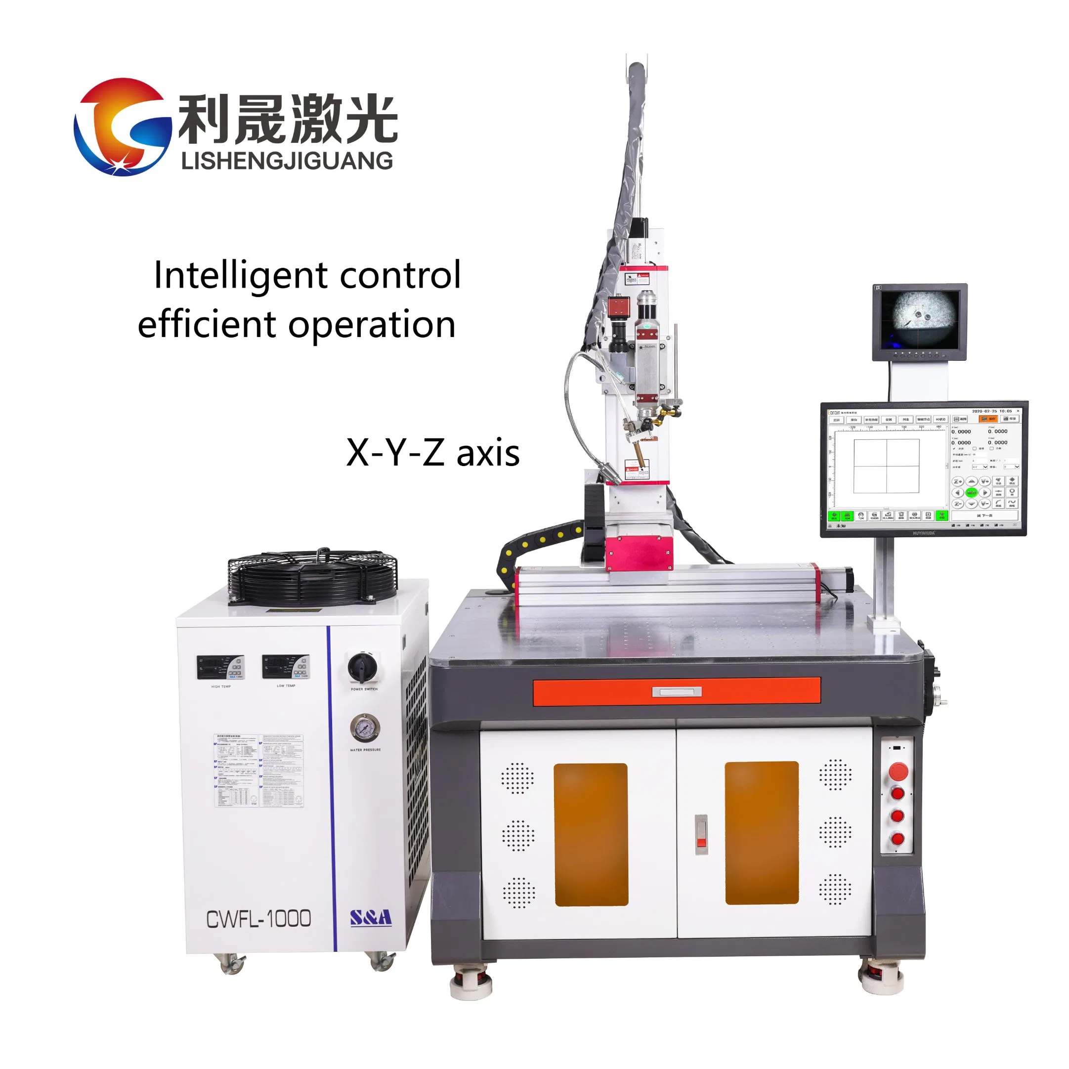 Free Training 3D Remote-Laser Welding System 1500W 2000W 3000W for Irregular Sheet Metal Workpieces