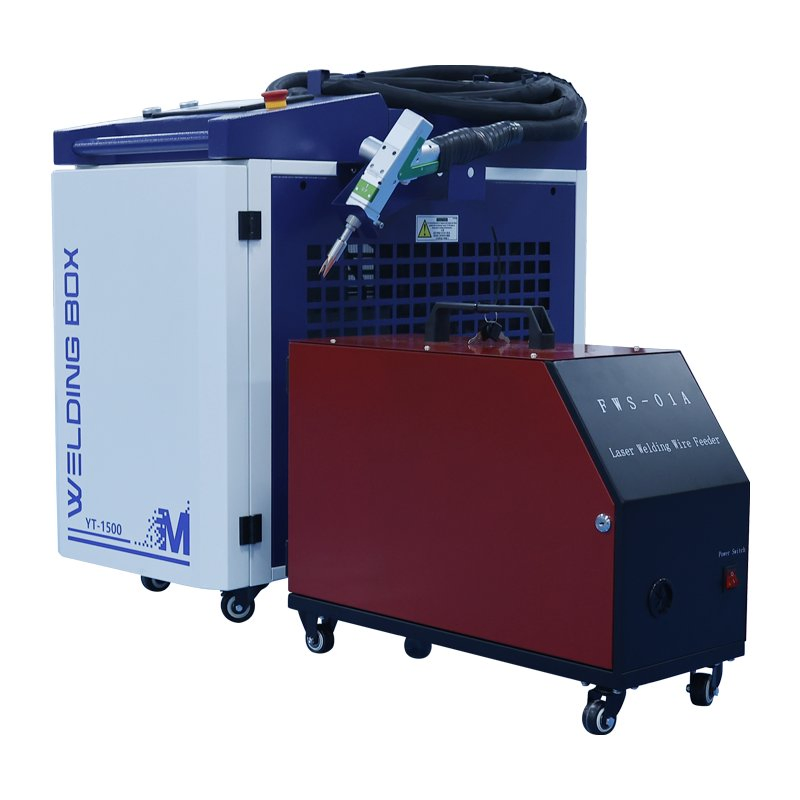 a 1500W Handheld Laser Welding Equipment Integrating Five Functions: Welding, Cutting, Cleaning, Weld Cleaning, and Energy Storage Welding
