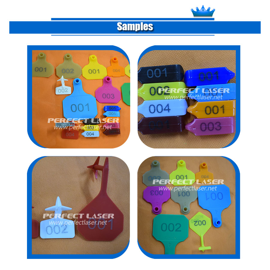 30W 50W Metal Name Card Engraving Fiber Laser Marking System