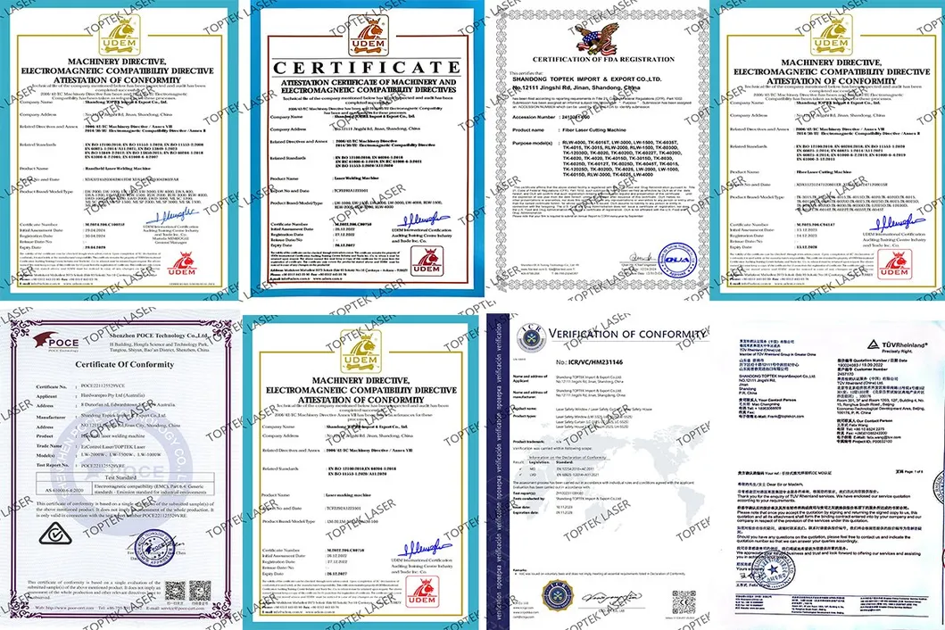 Certifications