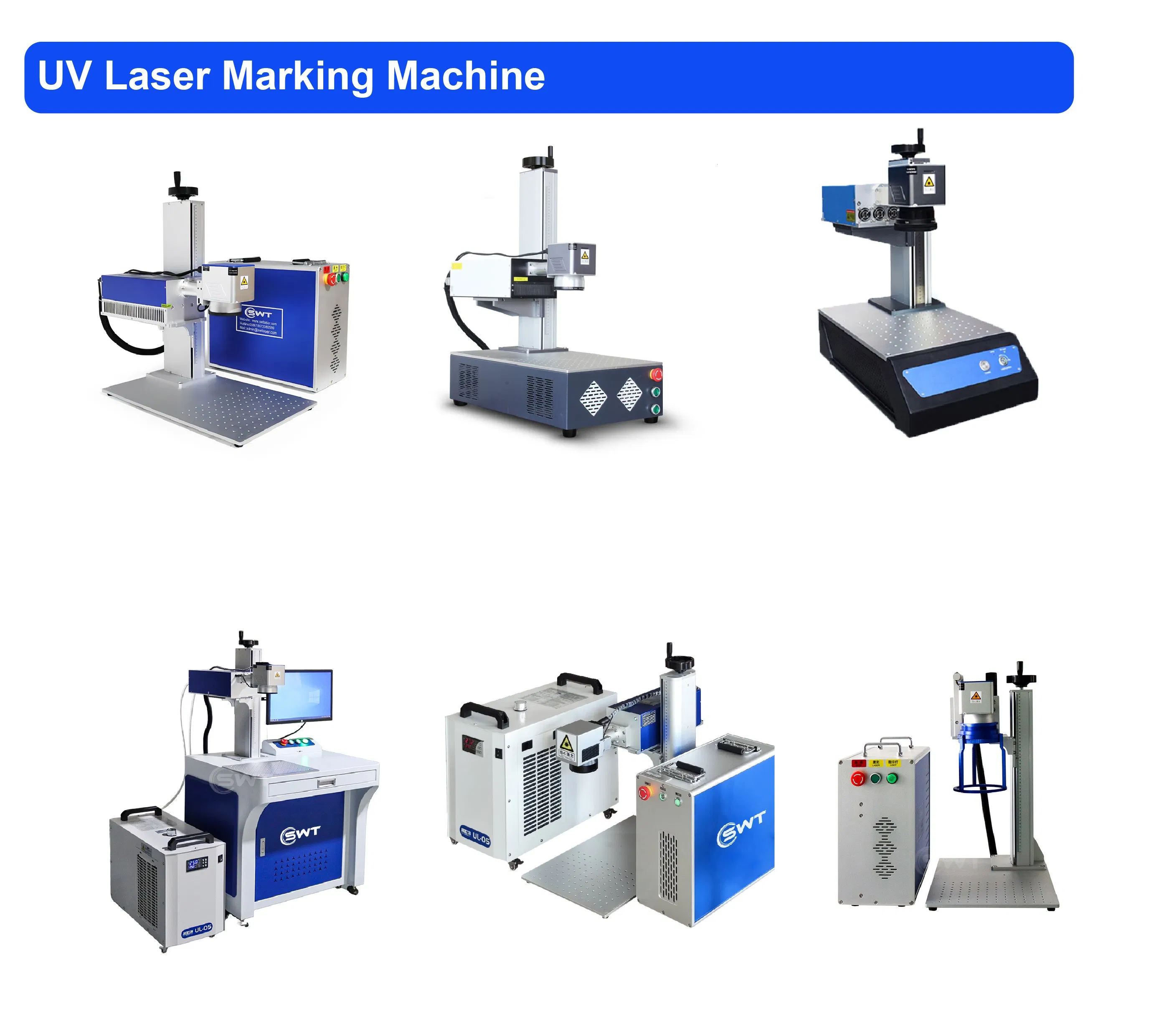 5W Portable UV Laser Marking Machine for Wood Fabric Leather Metal