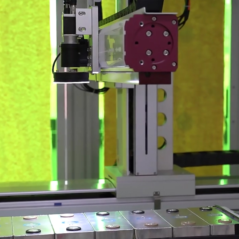 Lithium Battery Module Assembly Line Including Automated Bus-Bar Laser Welding