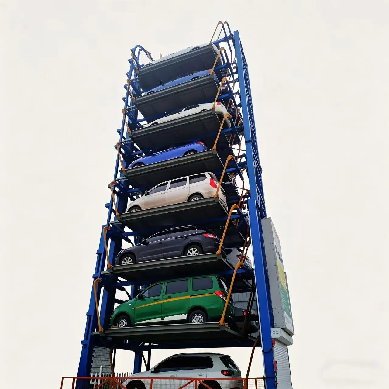 CE Certificate Smart Mechanical Multi Level Tower Vertical Circulation Rotary Parking System
