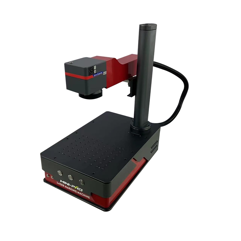 Mini Portable Fiber Laser Marking Machine with 20W-30W Power, Designed for Metal and Jewelry Logo Engraving, China-Made Distributor Price
