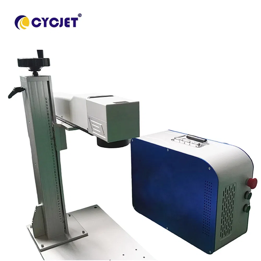 Cycjet Lf30 Fiber Laser System - Precision Marking of Plastic Bottles and Tools