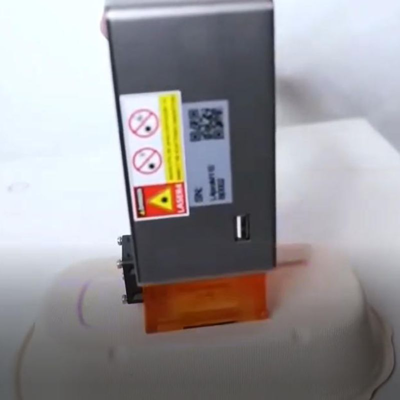 Professional 50W Handheld Laser Marking Machine for Permanent Marks on Tools/Medical Devices