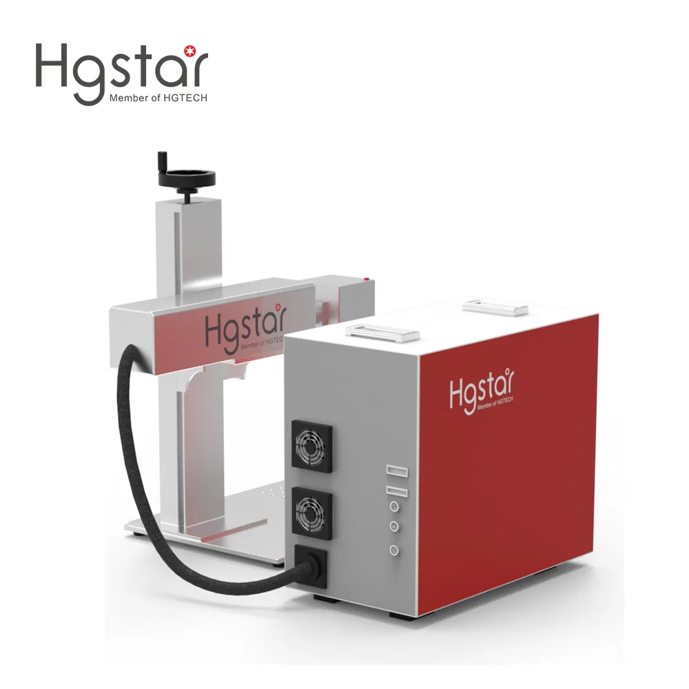 Hgstar Customized Portable 20W-100W 3D CO2/UV/Fiber Laser Marking (Printing) Machine Crystal Engraving Machine for 3c, Automobile and Parts, Medical Devices,etc