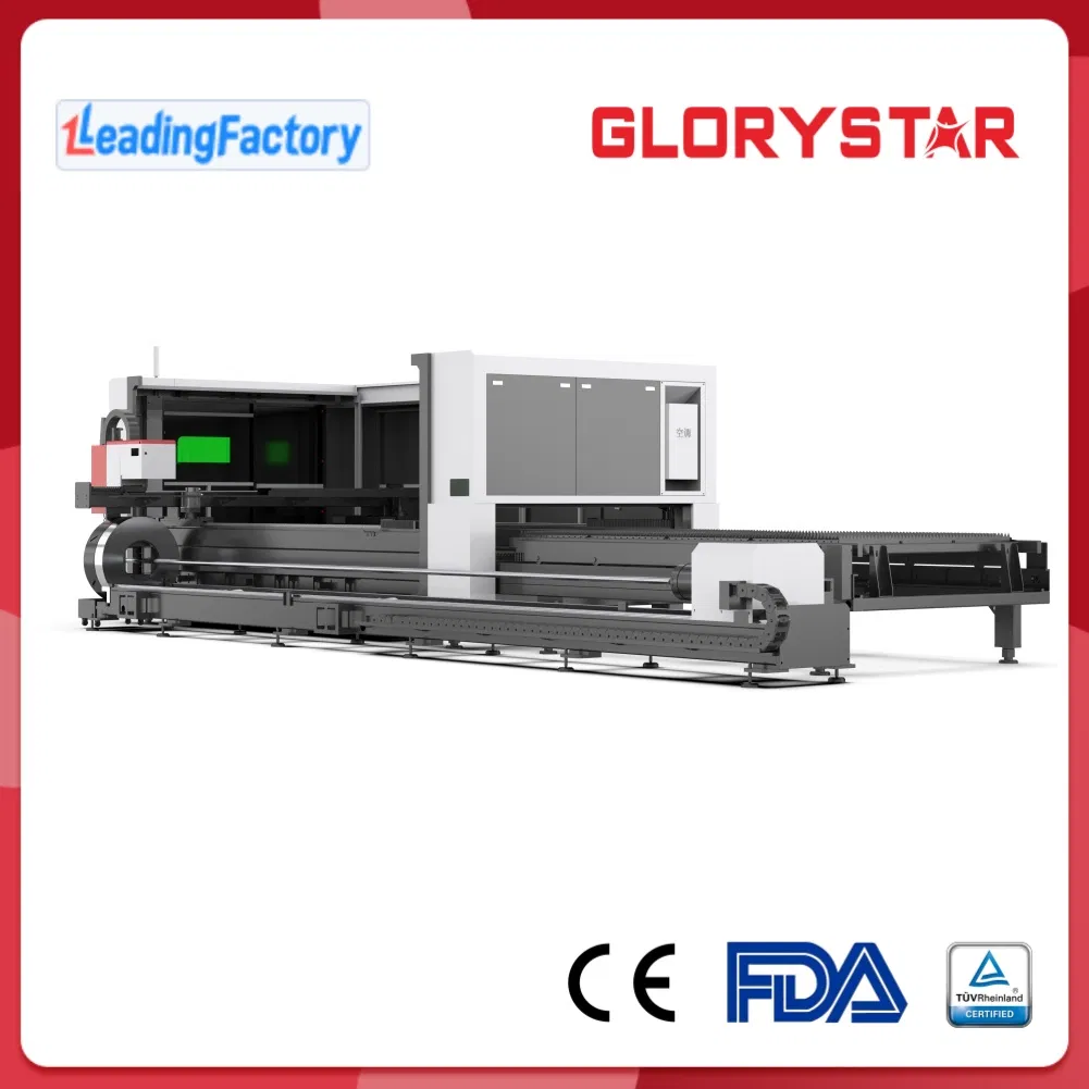 Glorystar Laser Dual Use Laser Machine System for Laser Cutting Machine with Metal Cutting
