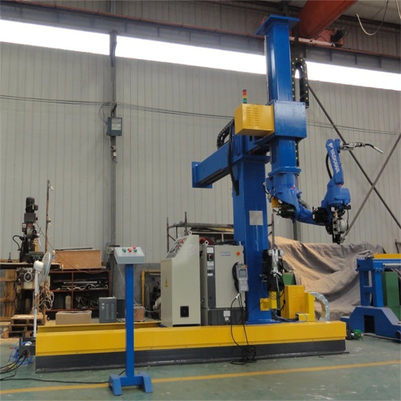 Customizable Welding Robot Control Positioner and Welding Work Cell Composed of Rails in China Factory