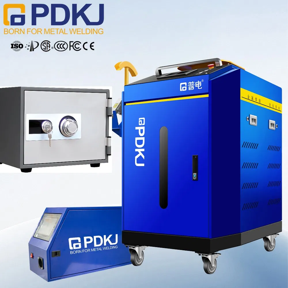 Professional Industrial Hand-Held Fiber Metal Laser Welding Machine 1500W 2000W 3000W Soldering Equipment with Automatic Wire Feeding for Aluminum