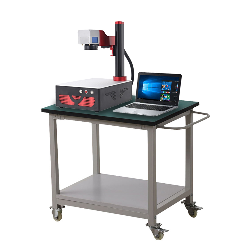 Raycus 20W Fiber Marker Deep Engraving Metal Laser Marking Machine Laser Coding Device with Rotary