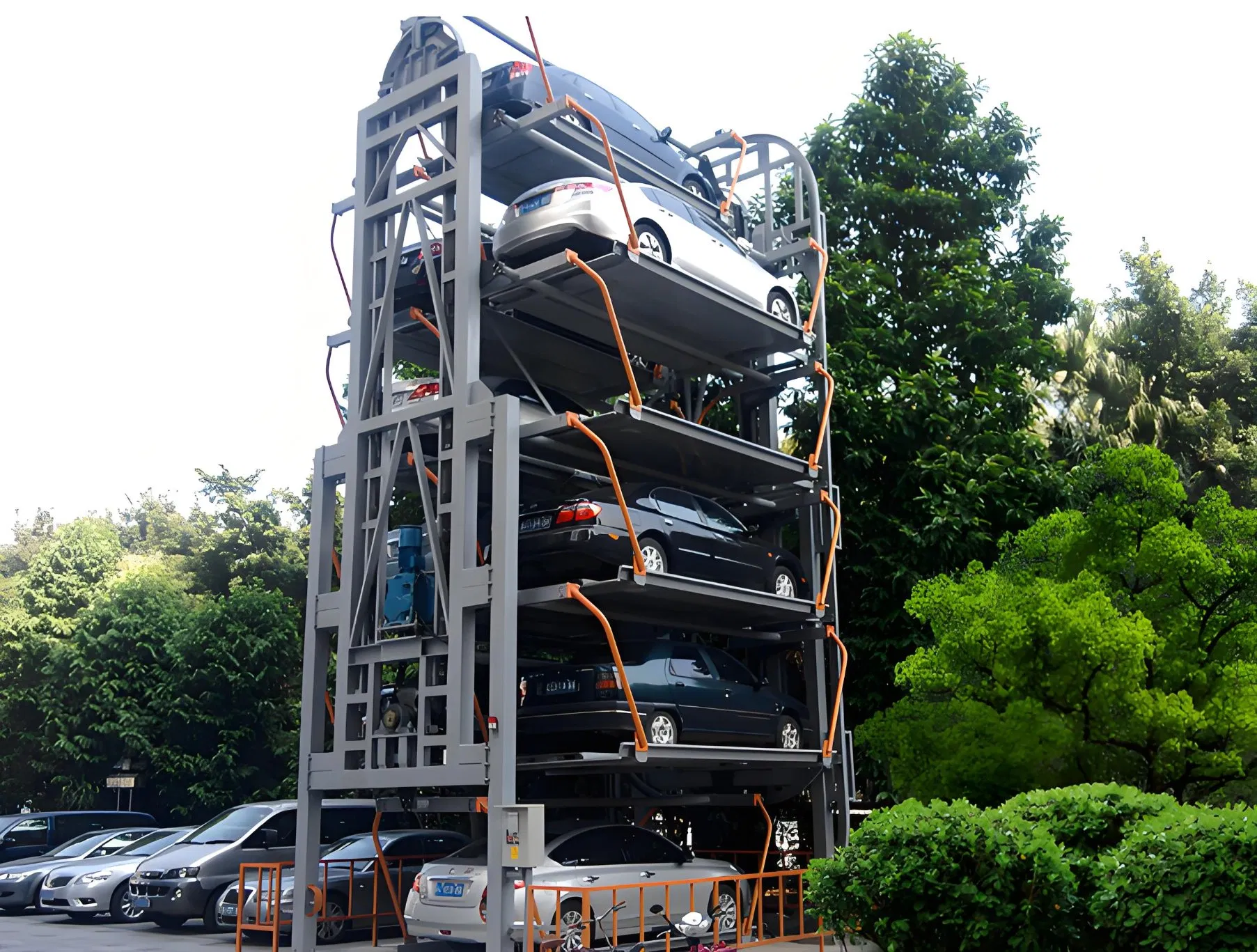 High Quality 8 Suvs Car Parking Lift Smart Rotary Parking System