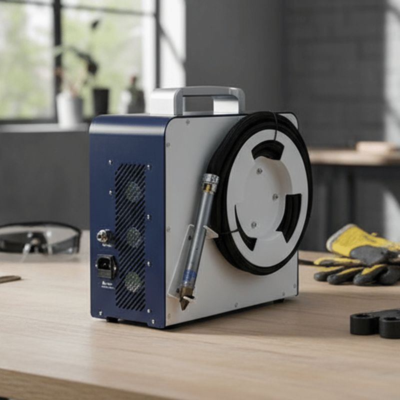 CNC Handheld Small Size Intelligent Portable Qcw Pulse Laser Spot Welding Equipment