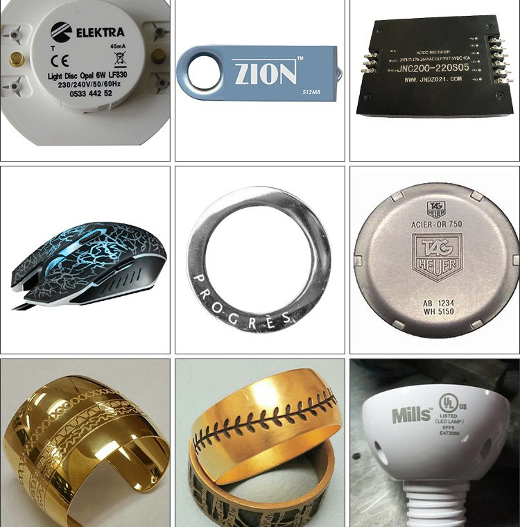 Ra Small Vertical Laser Marking Machine/for 3D Engraving Plastic/Electronics/Tools/Apparatus/Non-Metal/Metal/Equipment