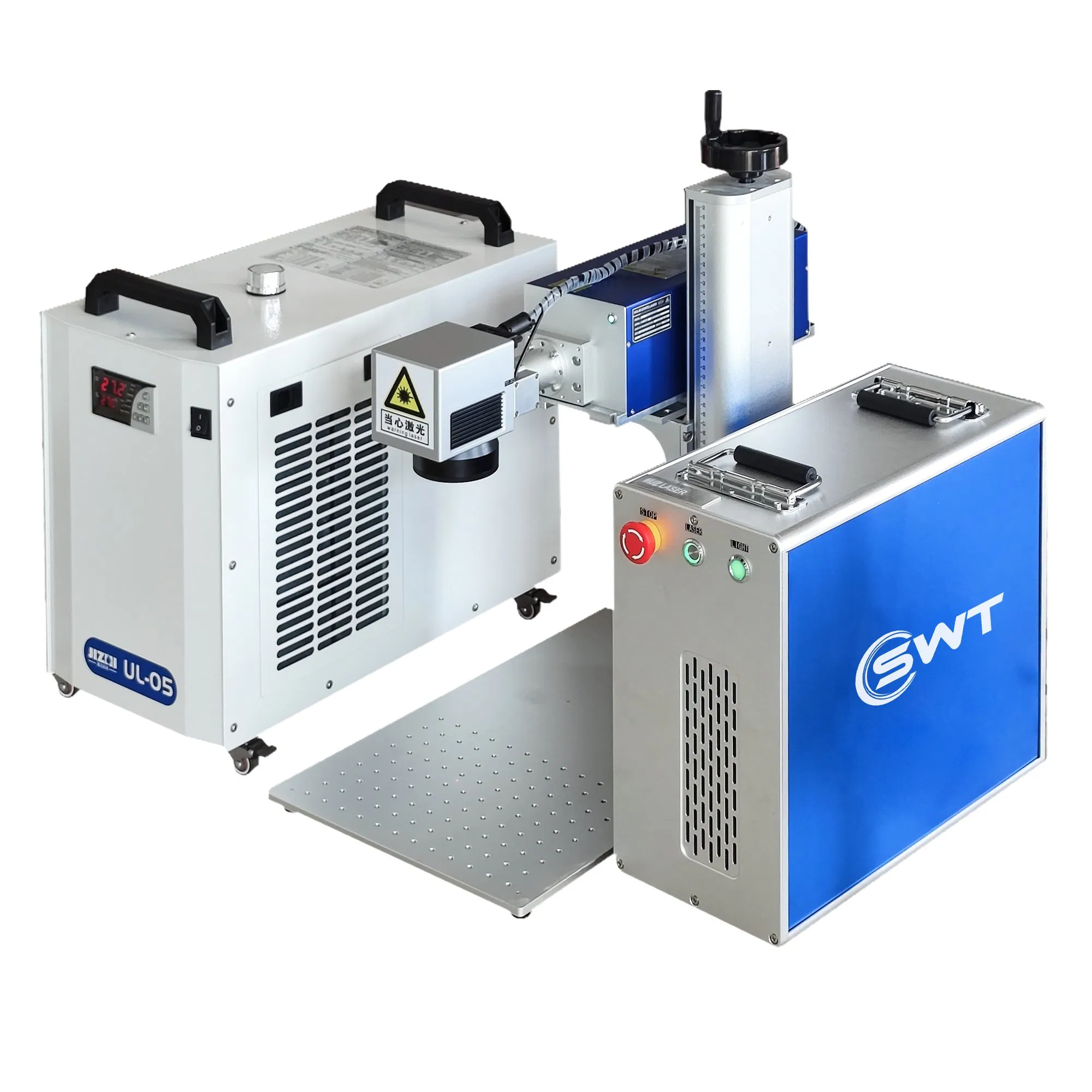 5W Portable UV Laser Marking Machine for Wood Fabric Leather Metal