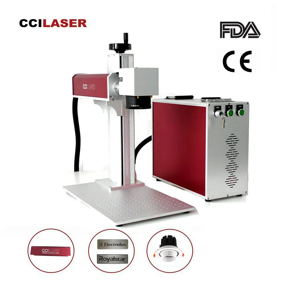 High Speed Fiber Optic Laser Engraver Laser Marking Equipment