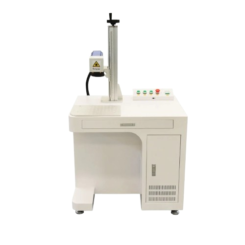 High Quality 18W Portable Industrial Laser Engraver Printer Air-Cooled Fiber Laser Marking Equipment New Condition