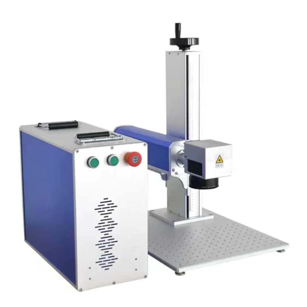 Ra Split Fiber Laser Marking/Engraving Machine for Plastic/Electronics/Medical Devices