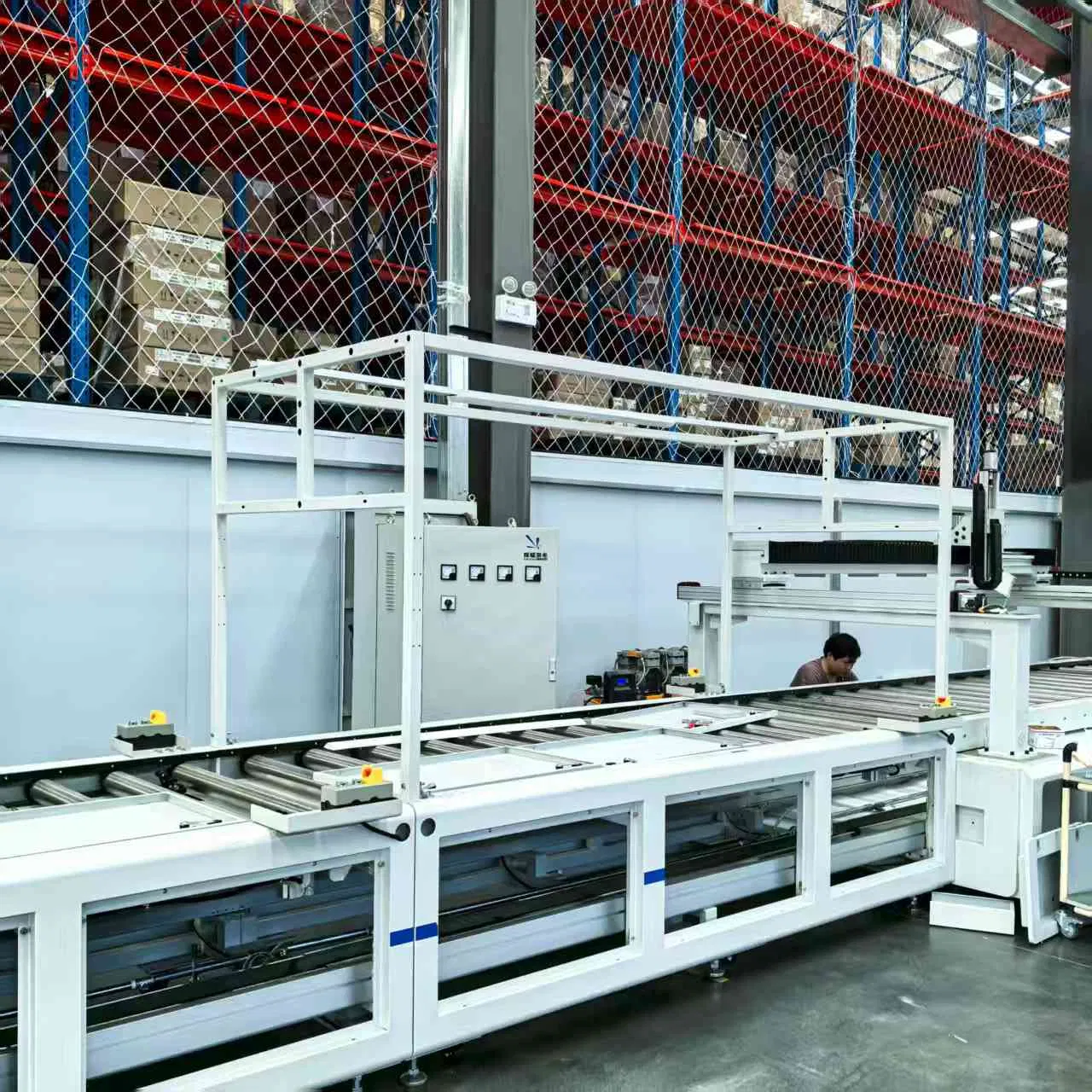 High-Speed Automated Pack Line for Prismatic Battery Module Production