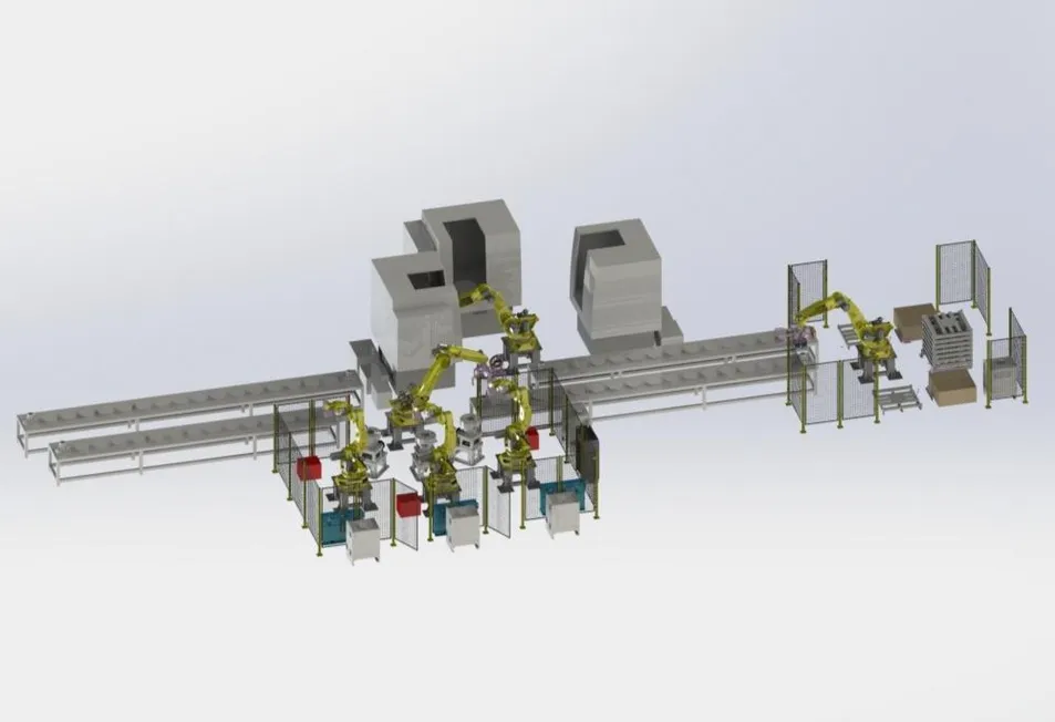 Fully Automated Pipe Production Line