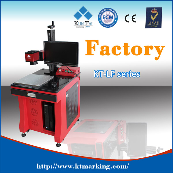 20W Fiber Laser Marking Equipment with Computer